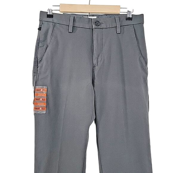 Dockers Workday Khaki Smart Flex 360 Pants Men’s 30x32 Gray NWT Stretch - Picture 3 of 10
